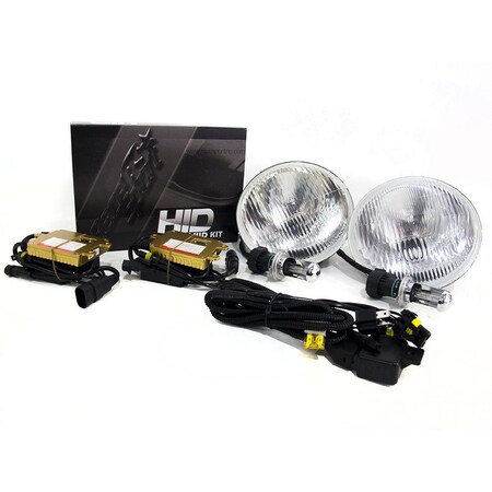 2000-2006 Wrangler Hid Kit & 7In Lenses H4 Vehicle Specific Hid Kit